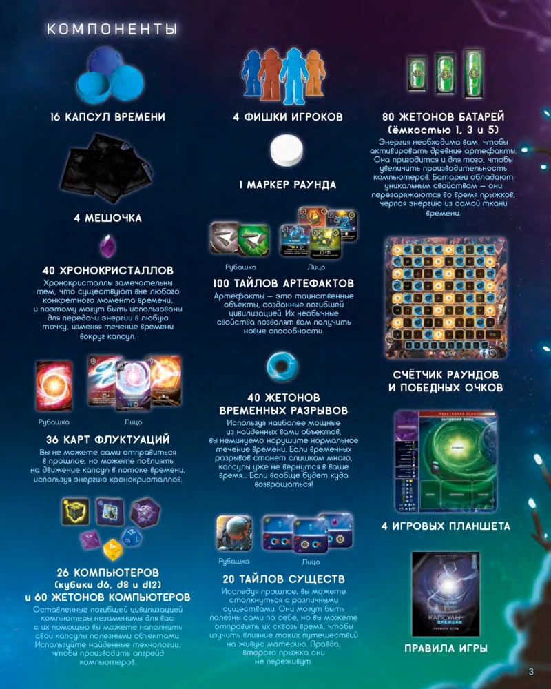 Board Game - Time Capsules